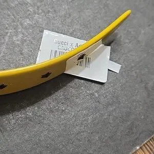 GUCCI x ADIDAS HEADBAND NEW IN PLASTIC NO LONGER BEING MADE Hair accessory Gucci X Adidas Black in Plastic - 43173739 main image 4